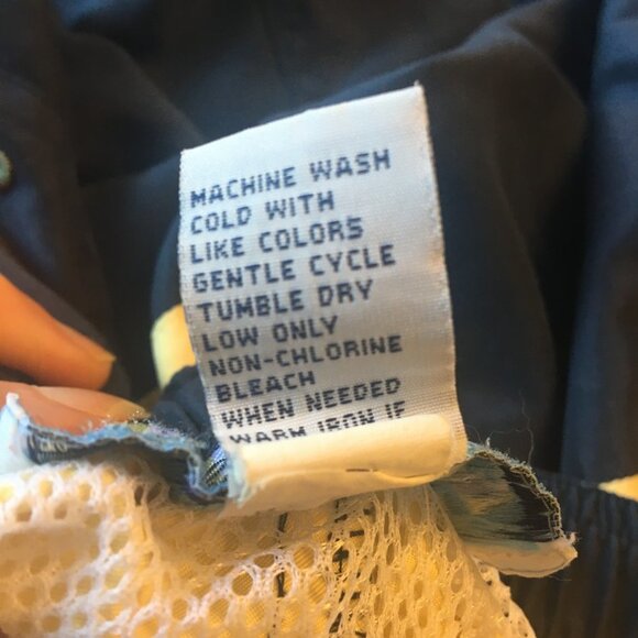 Nat Nast Swim Trunks Board Shorts Cabana Collection Colorblock Men's XL - Picture 8 of 8